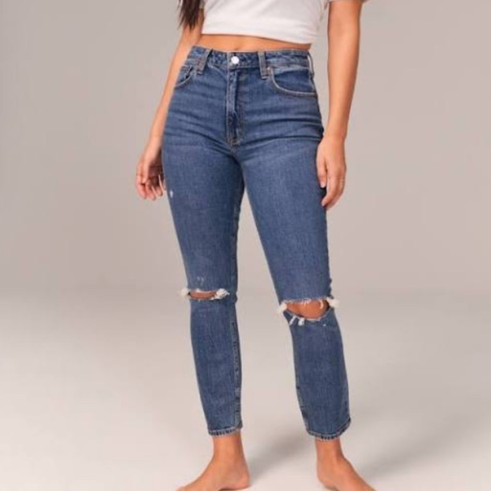 The skinny high rise Jean